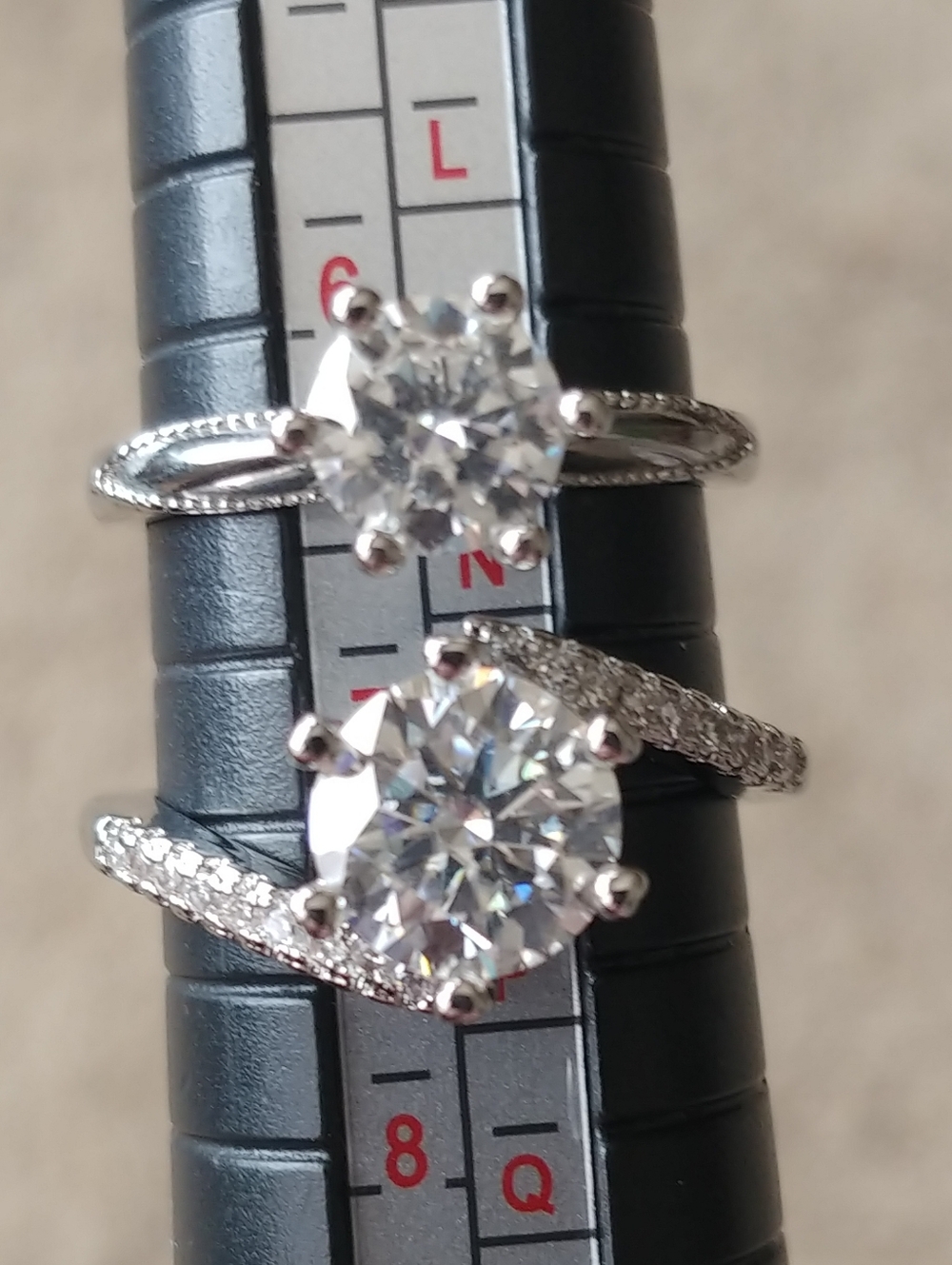 Moissanite Rings-2